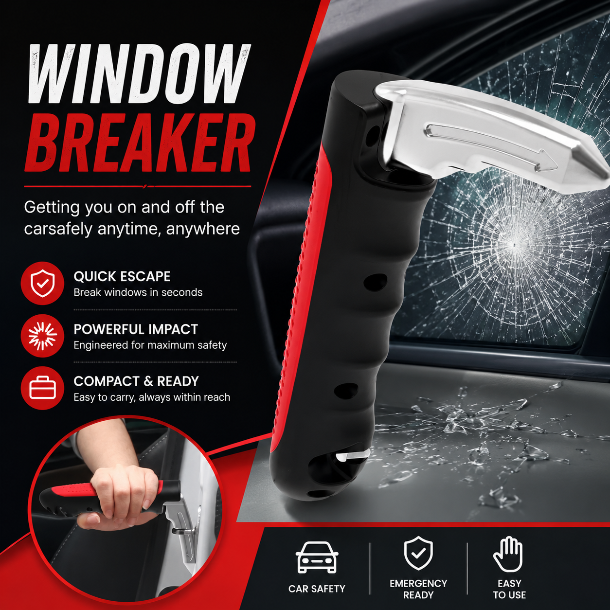 SafeGrip Car Handle™