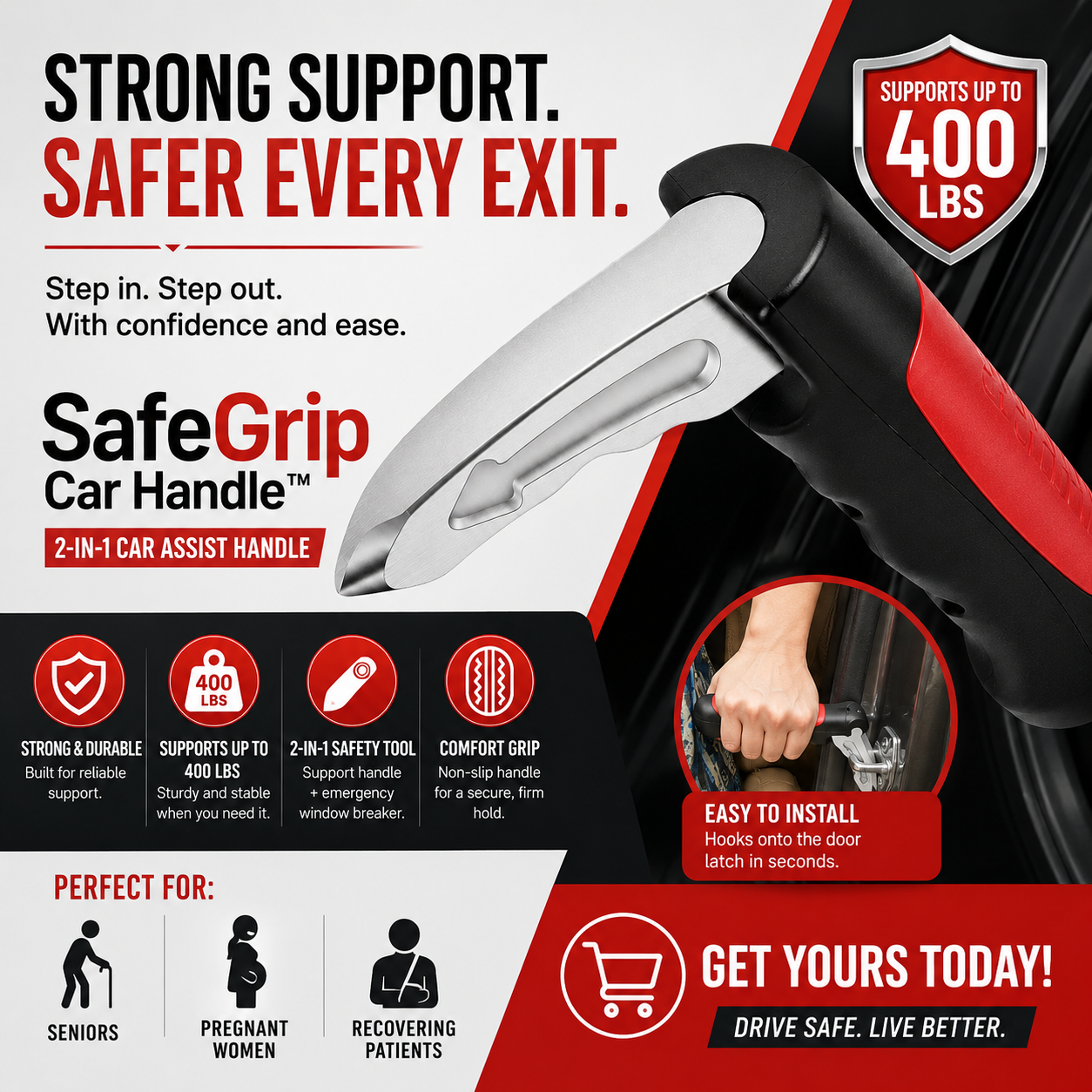 SafeGrip Car Handle™